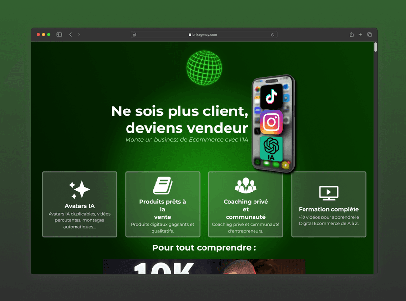 SaaS DigitalCreator screenshot